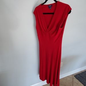 Chaps Red Dress